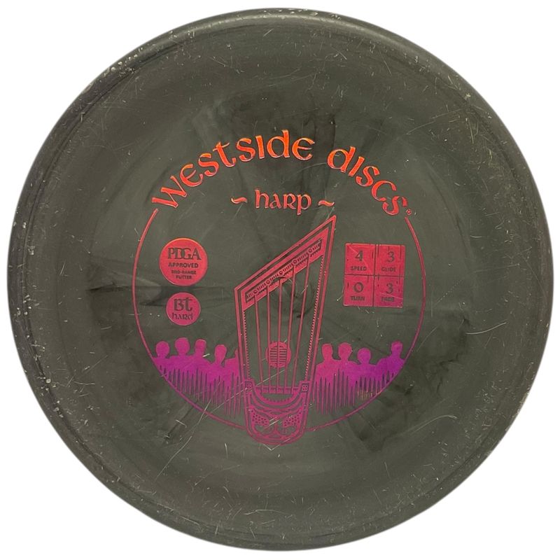 BT Hard Harp|Grå|174g