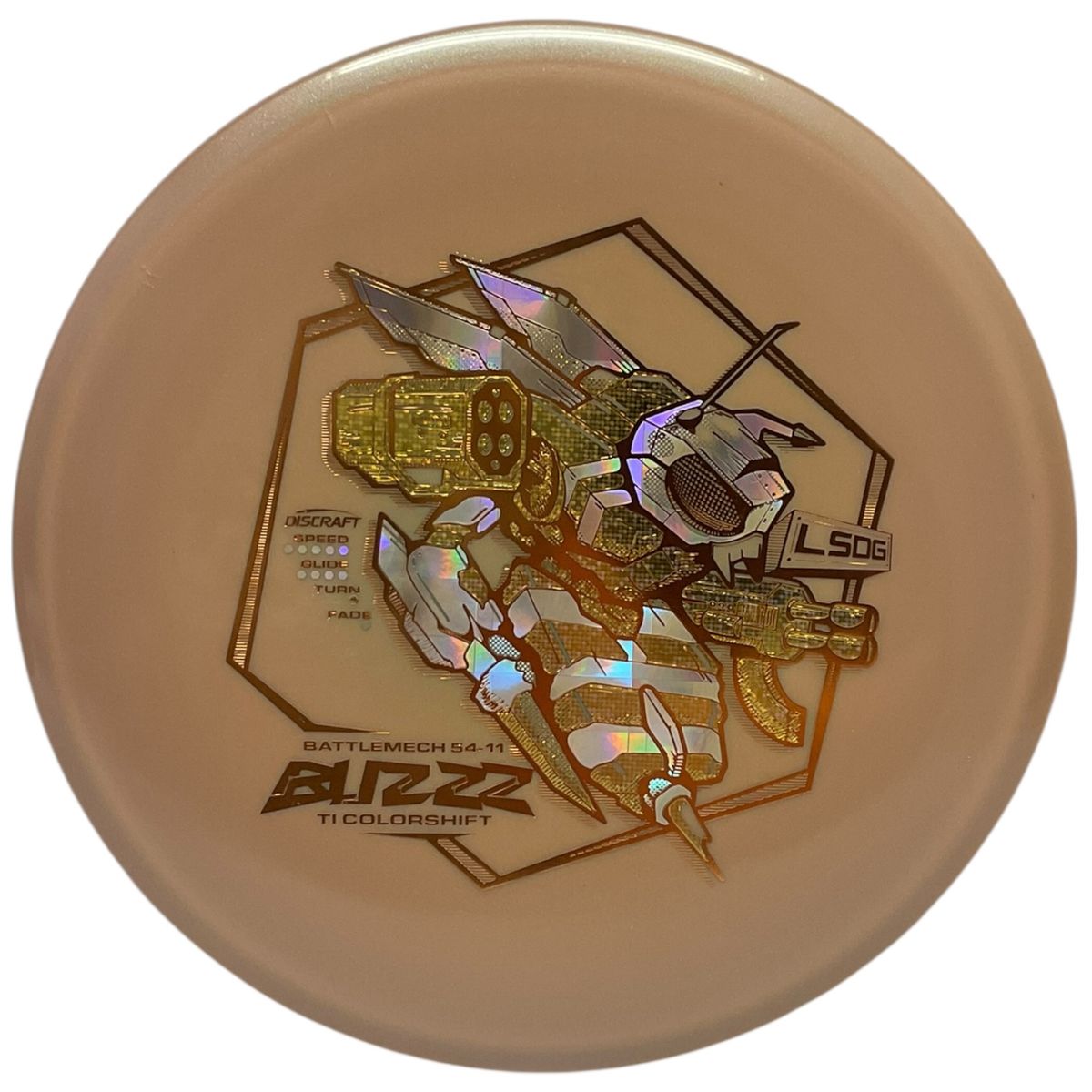 Titanium Colorshift Buzzz (Ledgestone)