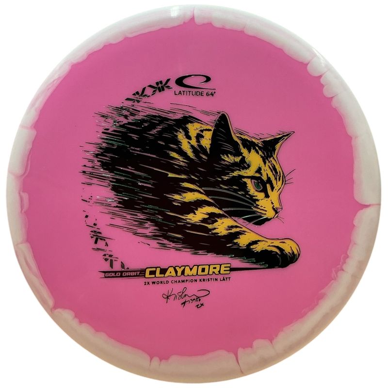 Gold Orbit Claymore (Kristin Lätt 2026)